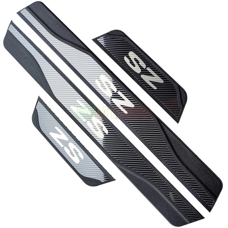 Für MG ZS Hybrid HEV Autozubehör Türschweller Kratzschutz Pedalabdeckung Zierleiste Außenschwellenschutz Autoaufkleber 2025 2026