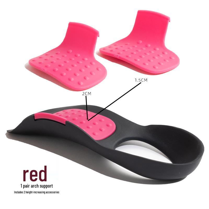 New Dual-Color Removable Arch Support Insoles for Flat Feet and X/O Leg Correction