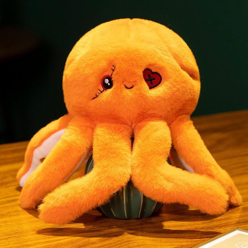 Octopus Pirate Plush Toy Cartoon Stuffed Animal Doll Kids Gift Decoration Home
