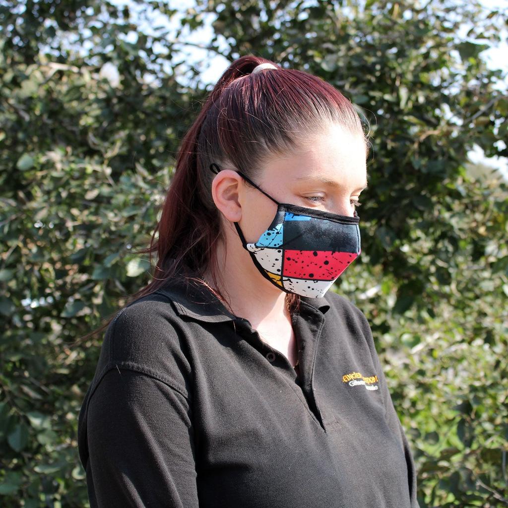 Adult Reusable Cloth Face Mask, Graffiti