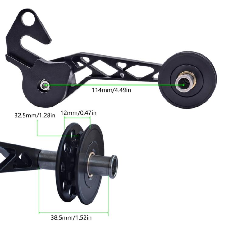 Bicycles Chain Tensioner Bikes Chain Stabilizer Cycling Chain Guide Bikes Derailleur Chain Guide 5/6/7 Speed Adjuster