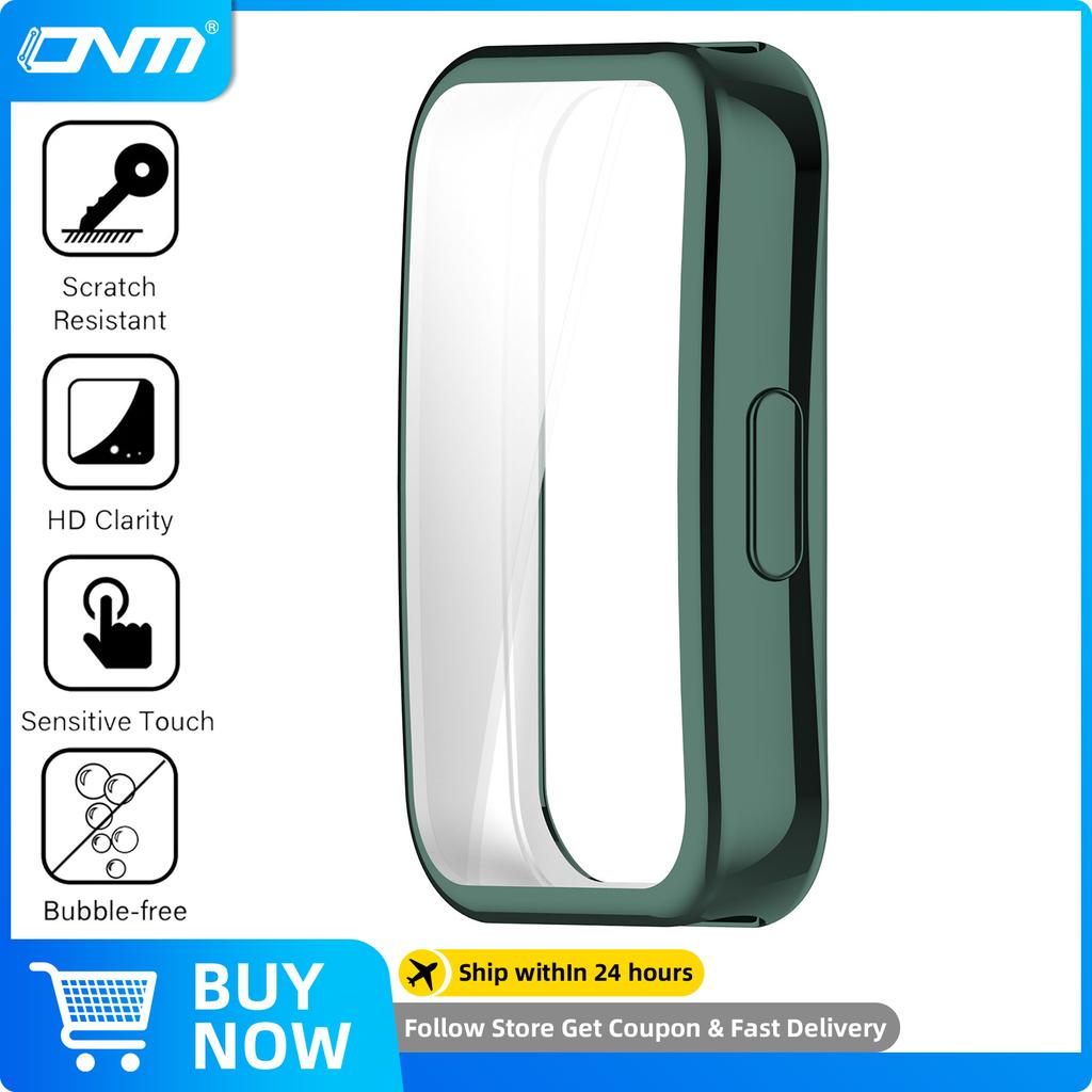 Pouzdro pro Huawei Band 10 9 8 Ochranné pouzdro na displej Měkký TPU Všestranný ochranný nárazník Kryt pro Huawei Band10/9/8 Příslušenství