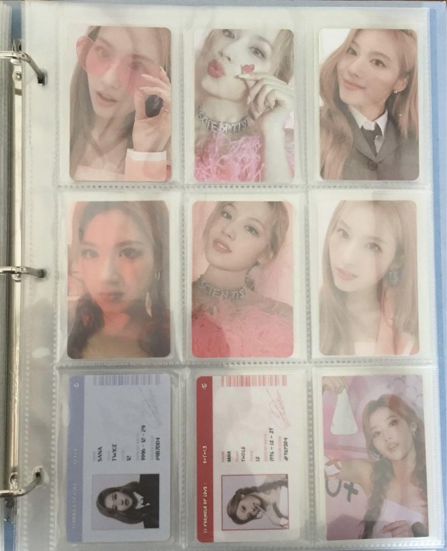 

[USED] TWICE Sana Trading Card Complete Set Formula of Love