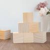 Enkrio Lemn Lemn Construcție Lemn Formă Set de Artizanat DIY și Lemn Natural Netratat Cuburi Nevopsite, Blocuri, Cuburi, Blocuri, Cuburi, 100, Decorațiune,