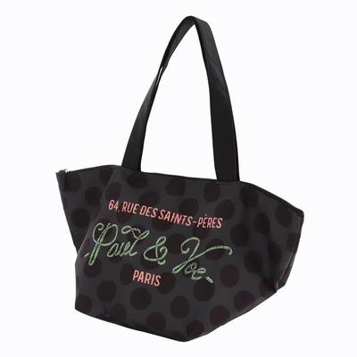 Paul Joe Simple Bag Large Polka Dot Paul Joe [PAUL&JOE ACCESSORIES] & Cooler/Insulated (Black Women's & 001121-0001-01