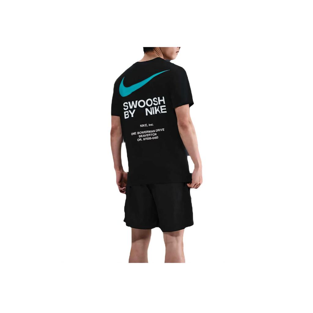 Nike Comfortable Minimalist Fashion Urban Short Sleeve T-Shirt Men Tops Black IM3459-010