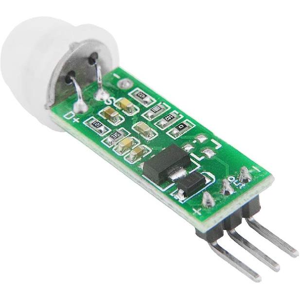 XINGYHENG 5Pcs HC-SR505 Micro Body Sensing Module PIR Motion Detector Switch Module High Power High Efficiency Digital Measurement for Electronic