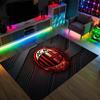AC Milan Design Crystal Velvet Carpet Cozy Non?Slip Printed Rug For Bedroom Living Room Entrance