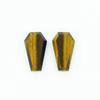 Natürliches Tigerauge Sarg-Schliff Lose Edelsteine Konvolut | Goldene Tigerauge Cabochons zur Schmuckherstellung