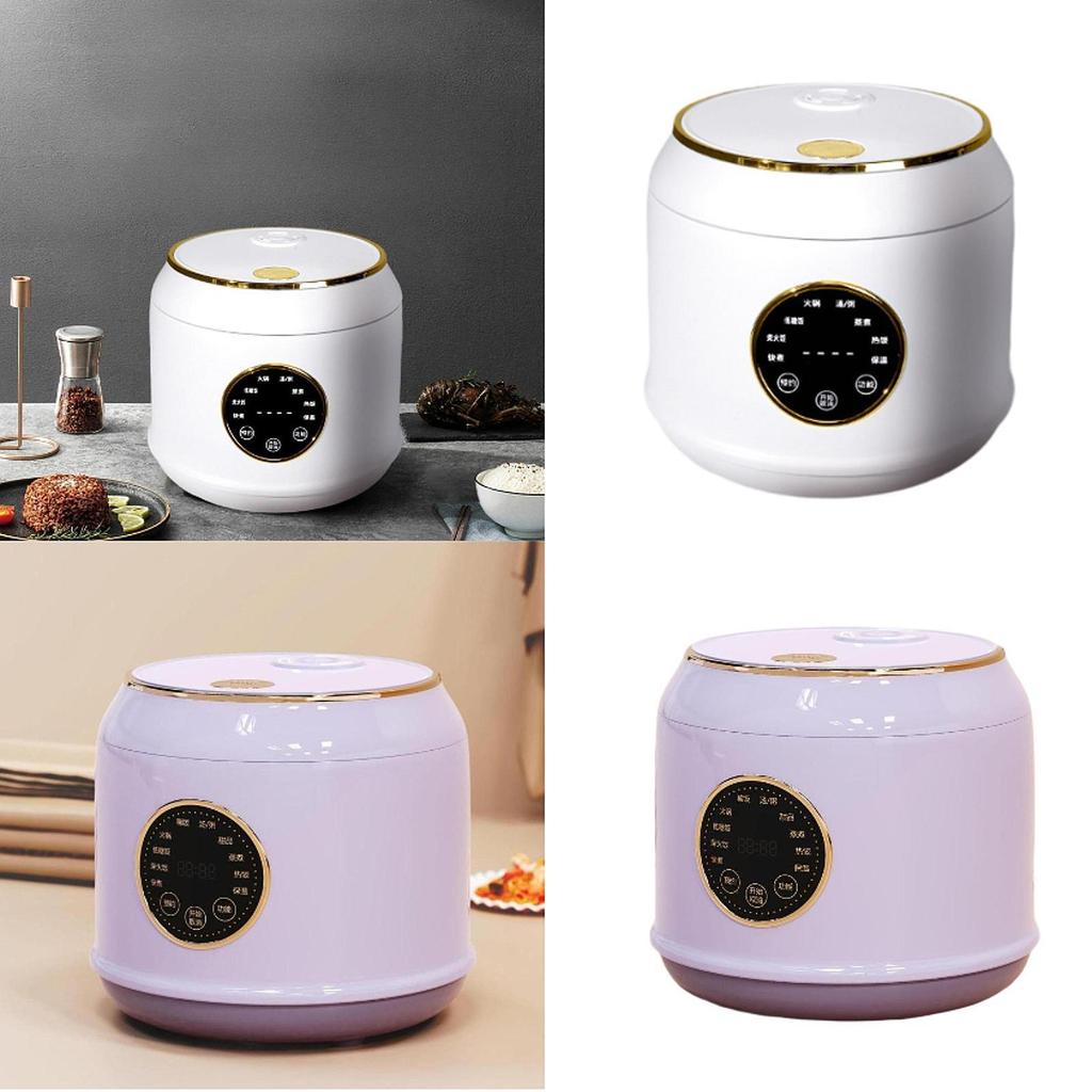 Digital Rice Cooker Small Electric Rice Pot Multipurpose Nonstick Inner Pot 2L