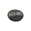 Hub Center Cover (Carbon Fiber Look) 55mm Diameter