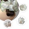 Fashionable Scrunchies for Women Double Layer Large Elastic Hairbands French Hair Scrunchy Bobbles Hair Accessories