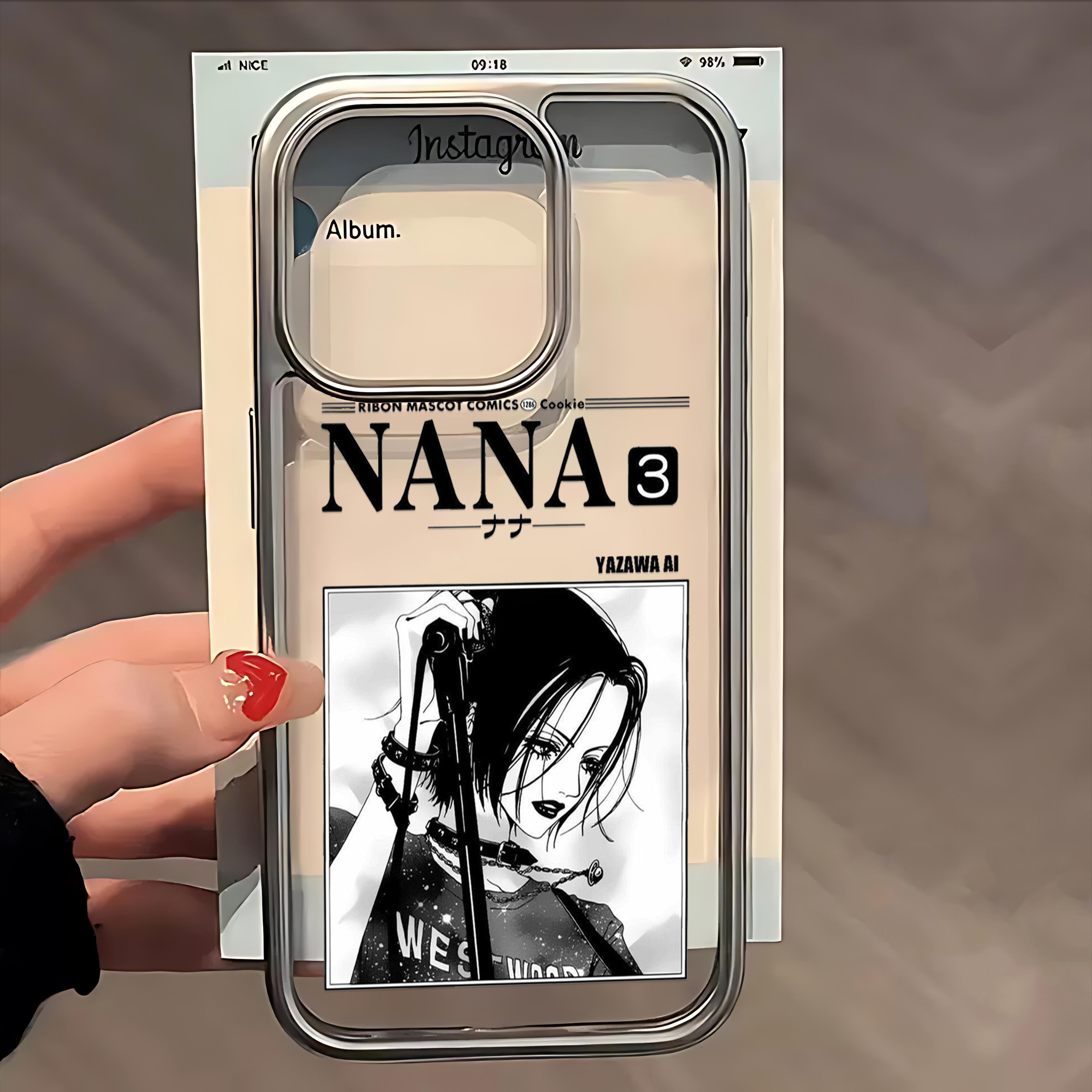 

Anime Nanas Osakis Art Phone Case for iPhone 17 16e 16 15 14 13 12 11 Air Pro Max X XSMAX 8 7 Plus Luxury Clear Soft Back Cover iPhone 15