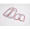 Car Cover Stick Trim ABS Door Handrail Inner Handle Bowl Frame Armrest Lamp Molding For Subaru XV 2012 2013 2014 2015 2016 2017