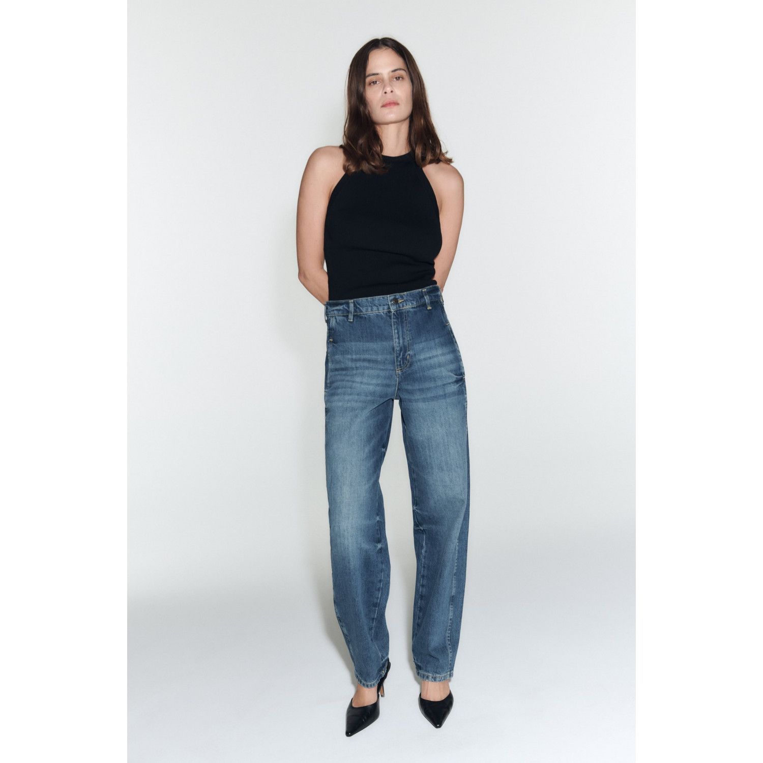 

ZW THE BALLOON MID-RISE JEANS