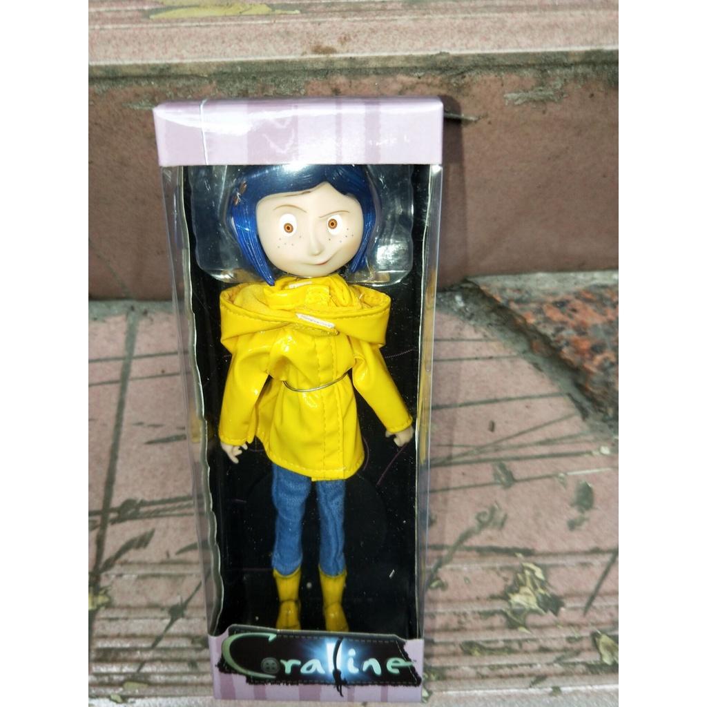 Bendy Coraline 6" Pvc Action Figure  Model Doll Yellow Raincoat Ver Collection F