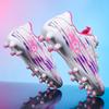2026 Kids Soccer Football Boots FG Cleats Unisex School Training Non-Slip Breathable Outdoor Athletic Shoes for Boys Girls