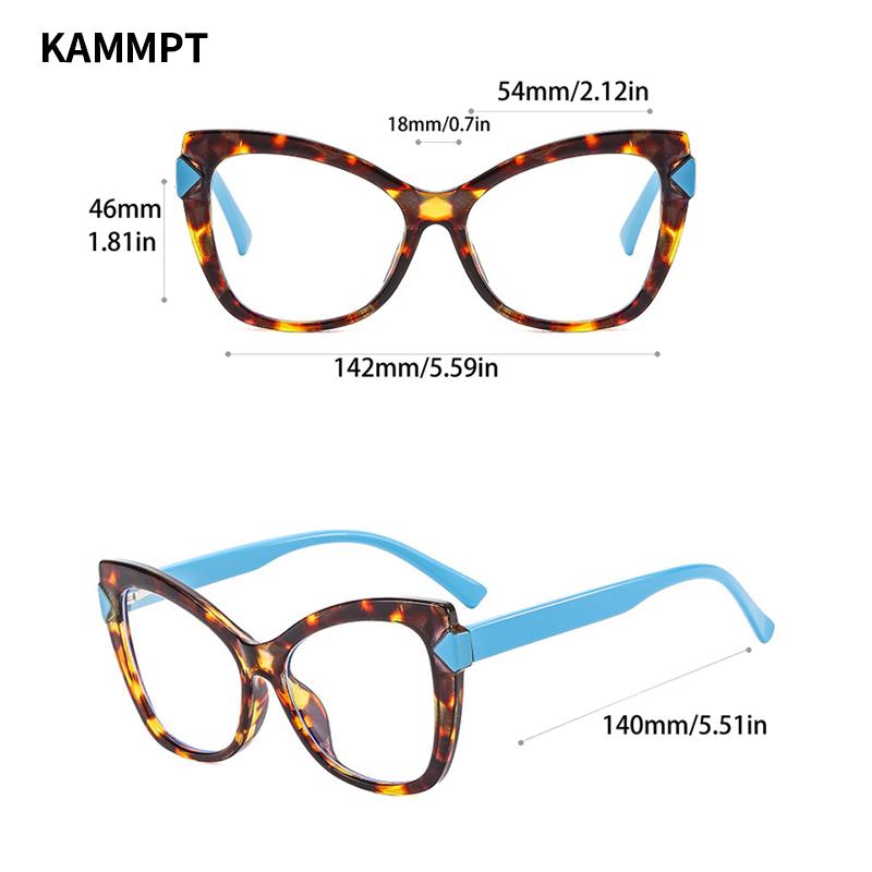 Tendência 2025 Óculos de Leitura Olho de Gato TR90 Oversized Feminino Presbiopia Óculos Bloqueio de Luz Azul Computador Visão de Longe Óculos
