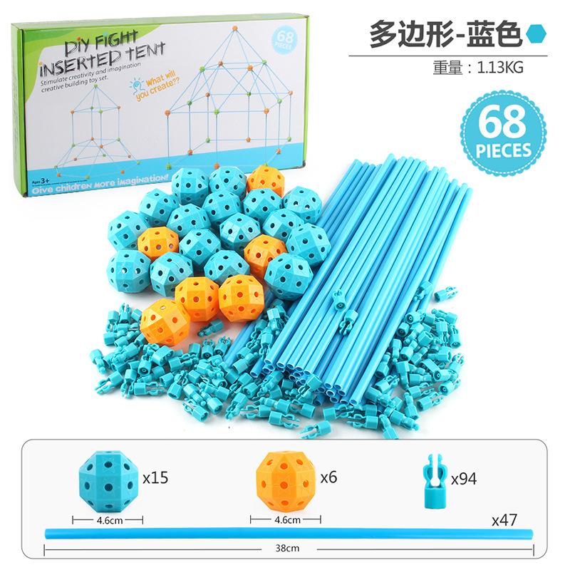 

Stemdiy Палатка из бусин Мозаика Строительная игра Домик Игровая палатка для детей для помещений и улицы