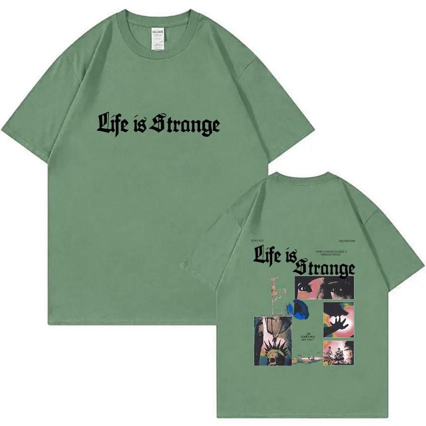 Game Life Is Strange Graphic Tshirt Unisex Women Player Casual Oversized Streetwear Male High Quality Soft Cotton T Shirts Tops