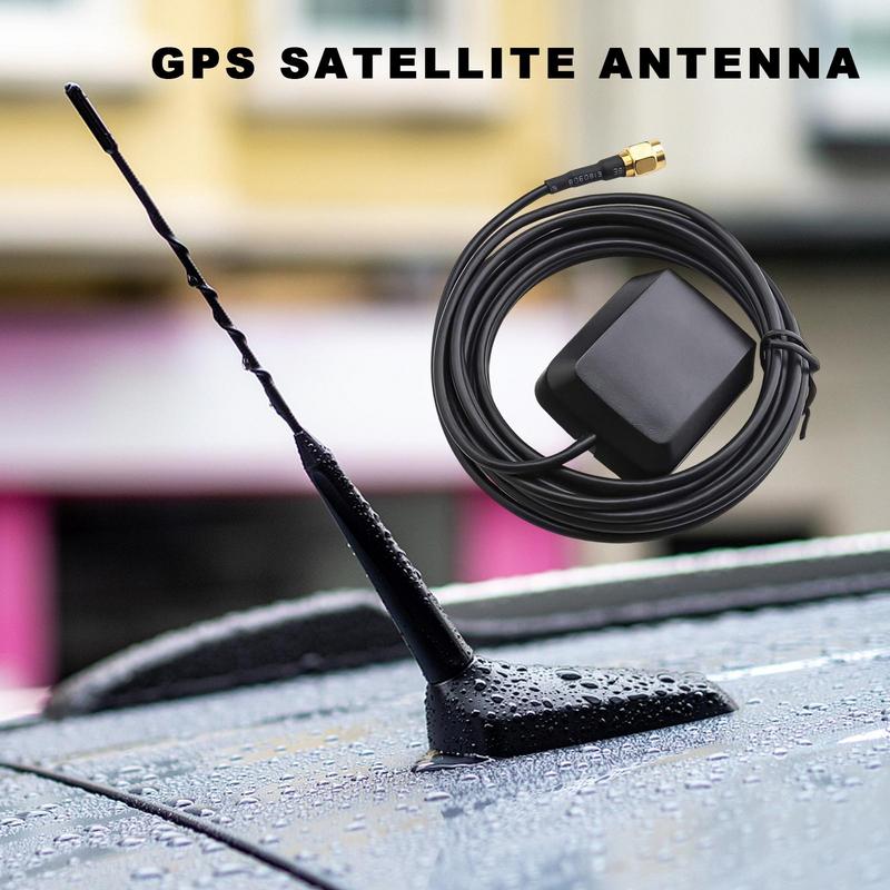 Car DVDNavigation GPS Satellite Antenna Double-frequency Active Universal Amplifier SMA GPS MouseShell Navigation Antenna