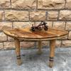 Wooden Accent Table Unique Artisan Wooden Coffee Table Solid Wood Side Table Organic Shaped Wooden Stool, Furniture Teakwood Side Table