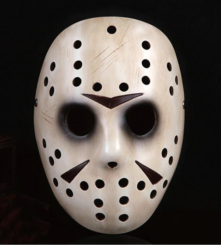 Halloweenowa Maska Freddy Vs Jason Unikalna Żywiczna Nakładka na Twarz na Straszne Imprezy Kostiumowe