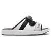 New Balance Nb 330 Versatile Comfortable Slide Sandals Unisex Footwear Black White Gray SDL330W2