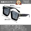 Millionaire Hip Gold Frame [PLEAVIT] Sunglasses, Square, Oversized, Celebrity, Hop, Rapper, Eyewear,
