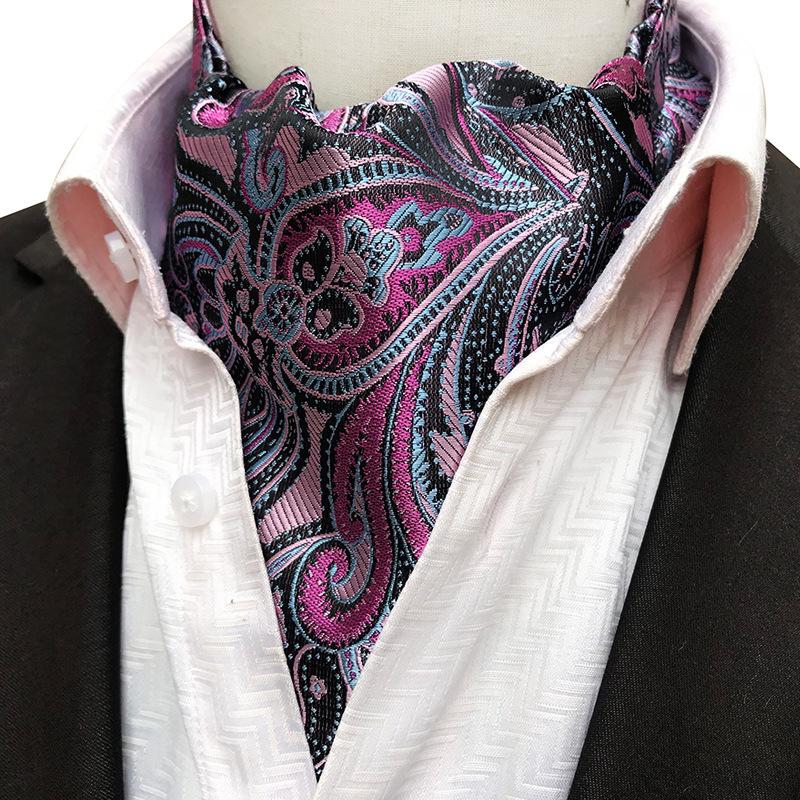 Tie Fashion Large Pattern Scarf Tie Men'S Scarf
