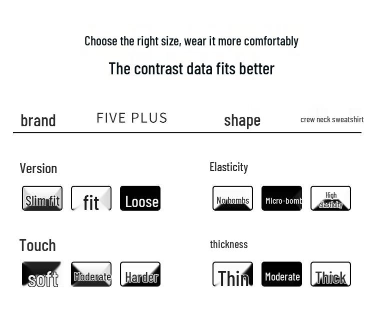 FivePlus Women's Long Sleeve Casual Knit Hoodie