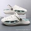 Hole shoes men's new thick-soled non-slip casual bag head drag outdoor fashion soft-soled wear-resistant beach cool slippers