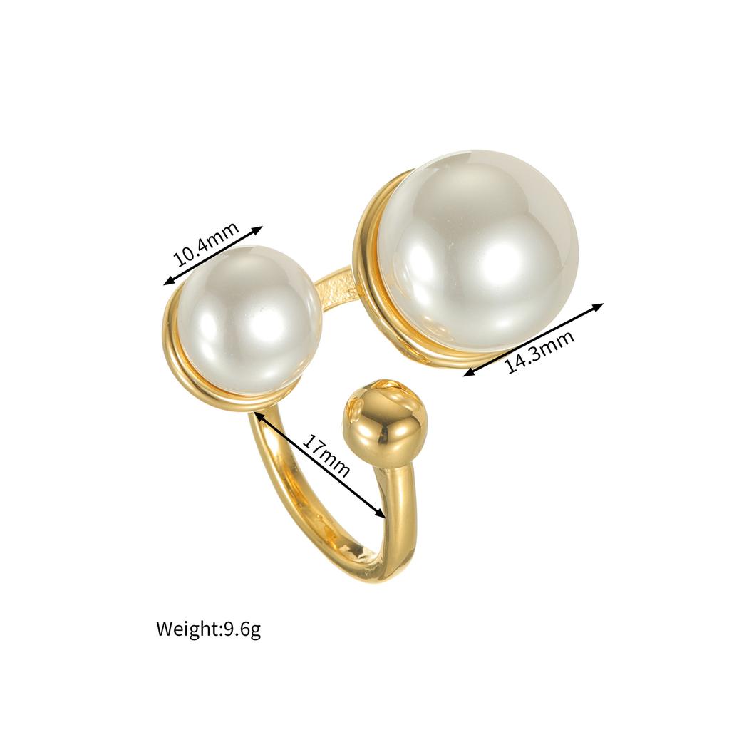 Edelstahl Vintage Zirkon Ringe für Frauen Verstellbar Retro Glänzender Stein Offener Ring Wasserdicht Weihnachts Schmuck Geschenk