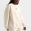 Adidas Originals Ss25 Oversized Rundhals-Sweatshirt Cherry Series Mode Langarm-Sweatshirt Damen-Sweatshirt Off-White KC3004