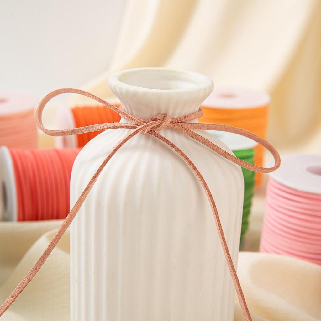 Woven Suede Rope Lanyard for Gift Box and Cake Decoration