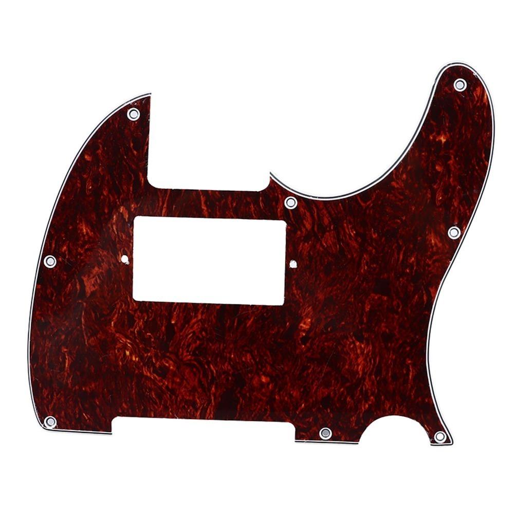PVC Material Guitar Pickguard Red Tortoise Shell Noise Reduction Pickguard For Guitar