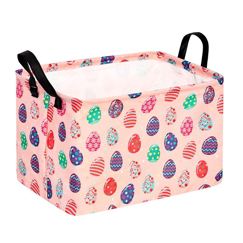

Multifunctional Cotton and Linen Storage Basket for Toys, Cosmetics, and Desktop Essentials 38*26*25cm