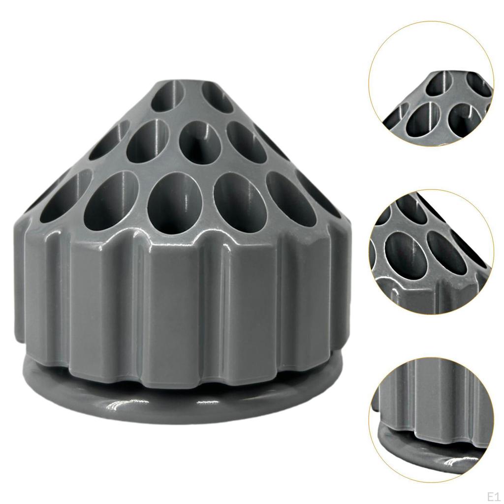 Rotating Fly Tying Tool Organizer Caddy Equipment Storage Stand Compact Fishing Tools