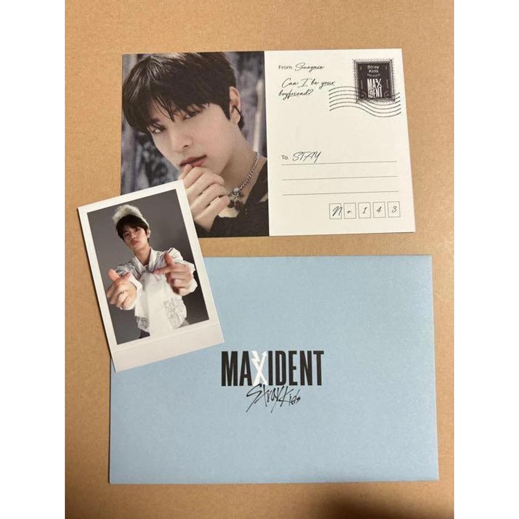 STRAY KIDS MAXIDENT OFFICIAL LOVE LETTER Photo Card SET