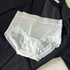 Women's Summer Ultra Thin Ice Silk Breathable Extended Crotch Waist Triangle Briefs
