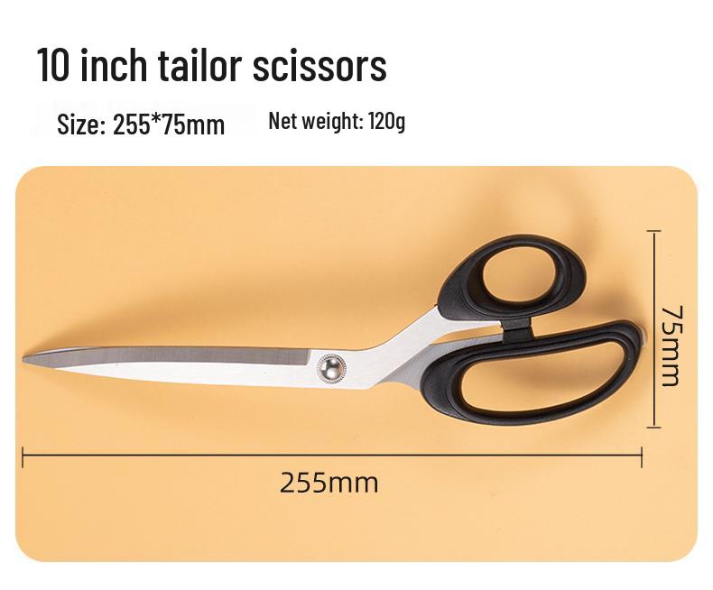 Tailor Scissors: Fabric Cutting, Thread Trimming, Marking Chalk, Bamboo Ruler Sewing Kit