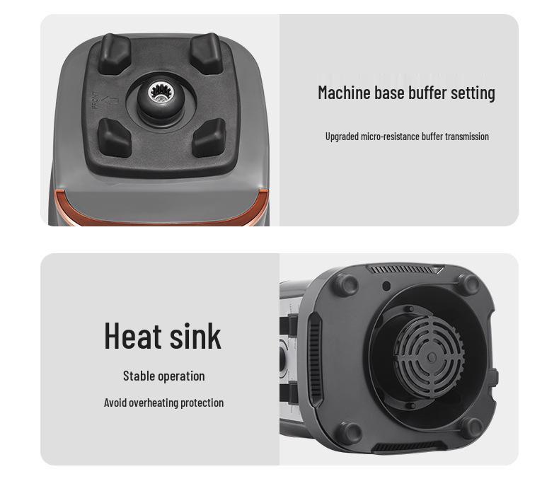 Mo Jue Smoothie Machine: Silent, Covered Blender & Ice Crusher for Milk Tea Shops