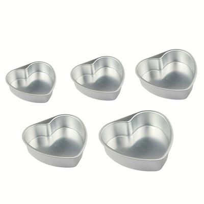 Easy Release Heart Shaped Cake Tin for Perfect Desserts (3 5 6 8 10in)