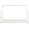 Kids Bed White 90 x 190 cm Solid Pine Wood