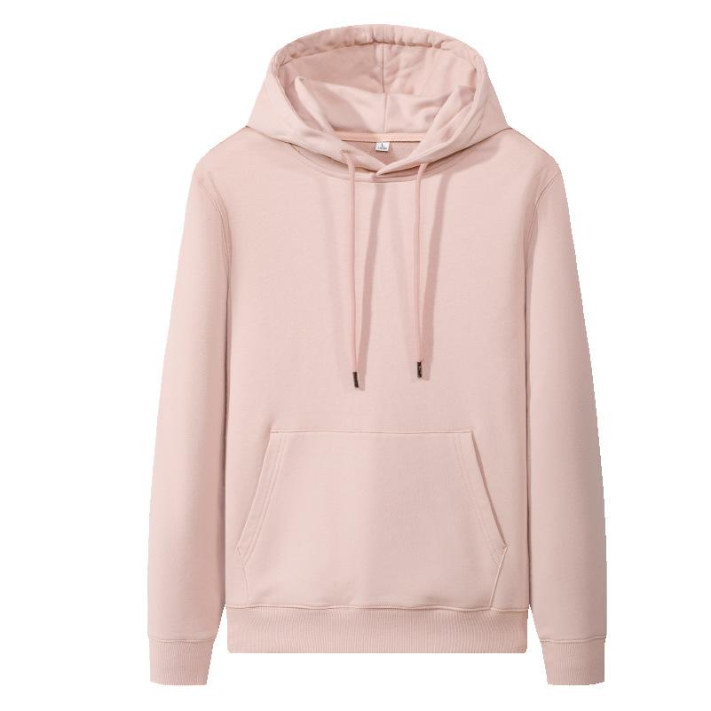 Solid Color Men Hoodies Mens Sweatshirt Fashion Streetwear Casual Men's Loose Breathable Pullovers