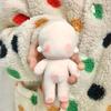 Embroidery Blank Unembroidery Cotton Doll Plush DIY Idoll Doll Blank Cotton Stuffed Toy  Girl Gift