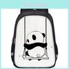 Panda Große Kapazität 3D Schulrucksack Leichtgewicht Oxford-Gewebe Unisex-Tasche