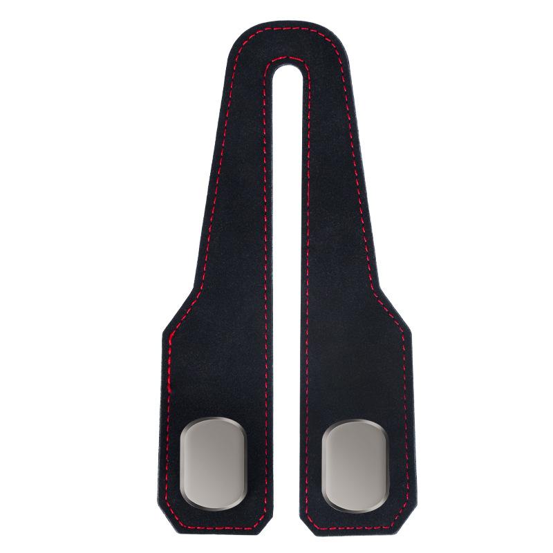Car Purse Hook For Headrest - Premium Leather & Abs -Duty Hooks, Easy Install Car Seat Back Storage Hook