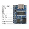 JQ8400-FL USB Sprachmodul: Musik-IC-Chip mit serieller Steuerung Sprachprompter