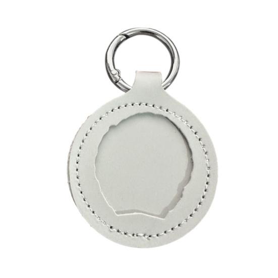 

Автомобильный брелок для ключей, искусственная кожа, прочный органайзер для ключей, утолщенный дизайн, изысканное мастерство изготовления ключей серый